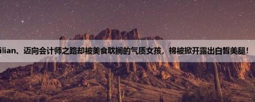 黎安Lilian、迈向会计师之路却被美食耽搁的气质女孩，棉被掀开露出白皙美腿！ (11P)